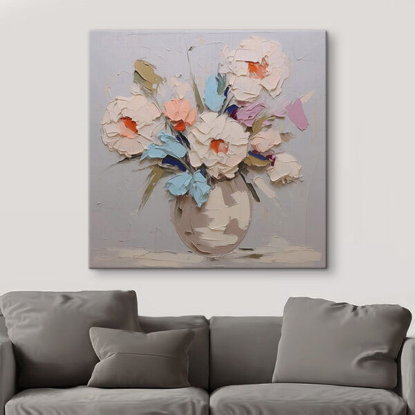 Quadri Dipinto di fiori in un vaso (COD: s43233) Quadri Quadri Dipinto di fiori in un vaso (COD: s43233)