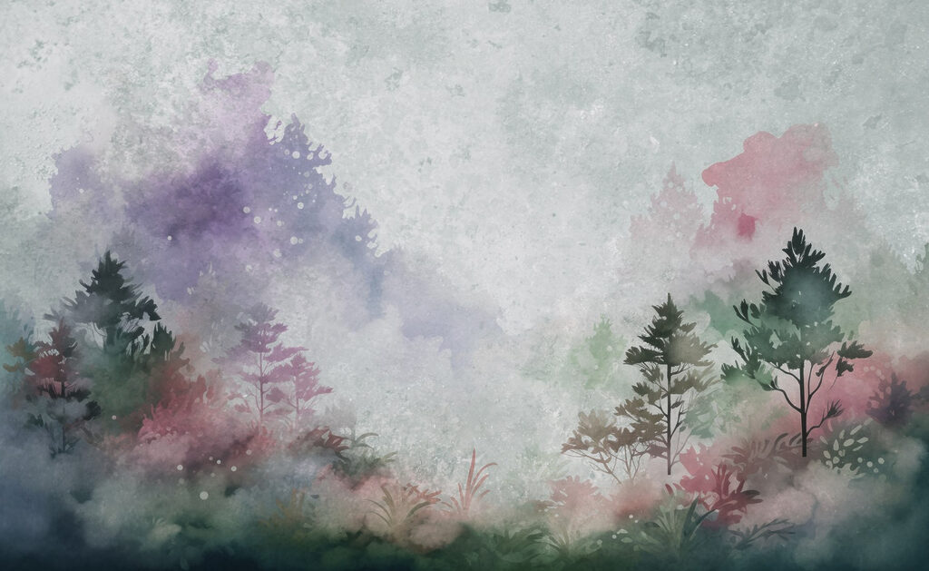 Pittura di alberi e piante Pittura di alberi e piante
