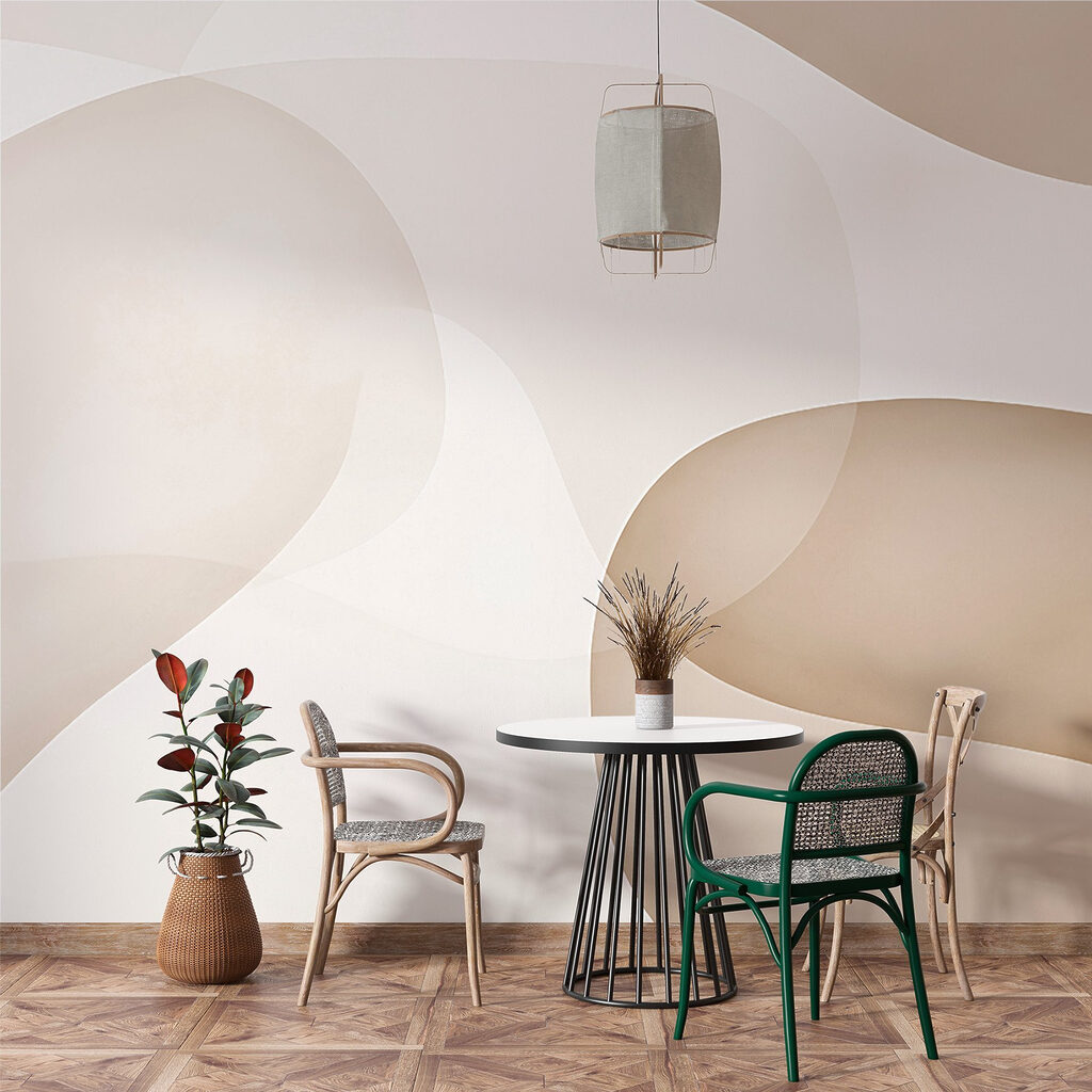 White and brown background