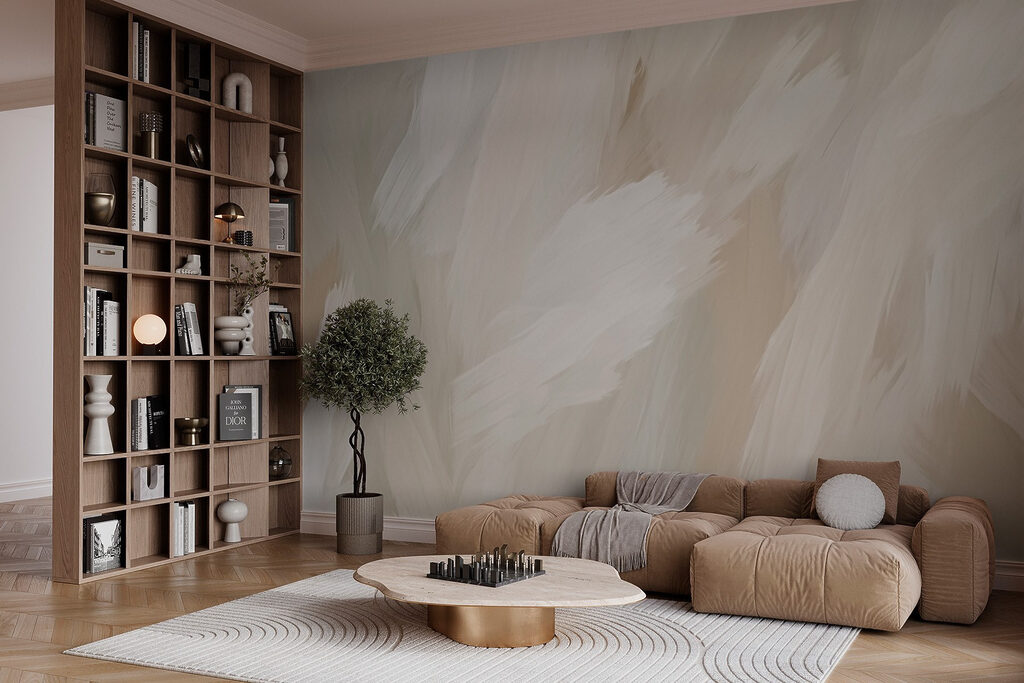 Soft hues blend in tranquility