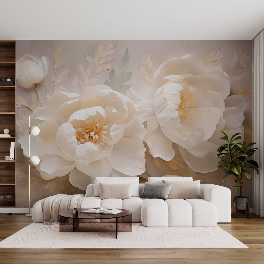 Elegant blooms adorned with soft petals