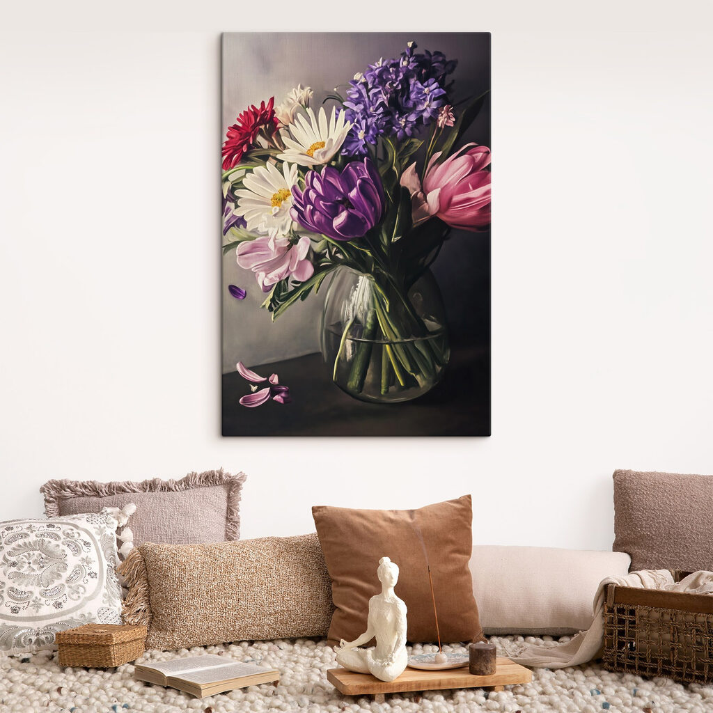 Vase of flowers
