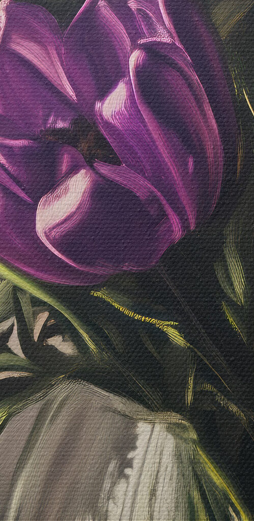Vase of flowers