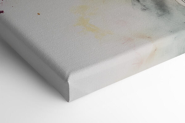 Painting of flowers on a white surface Painting of flowers on a white surface