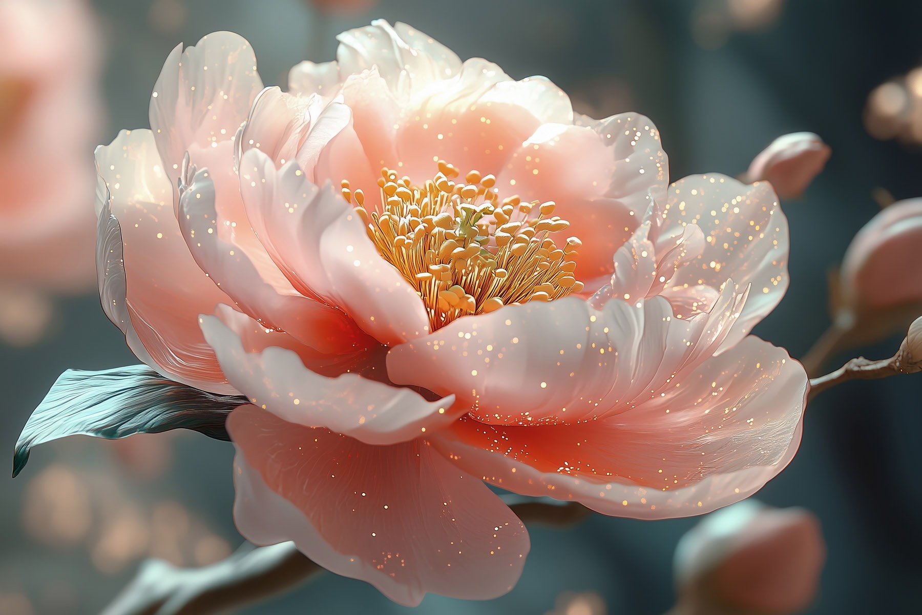 Delicate petals in soft hues Delicate petals in soft hues