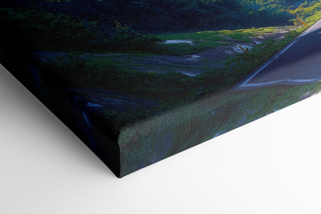 Road leading to a mountain