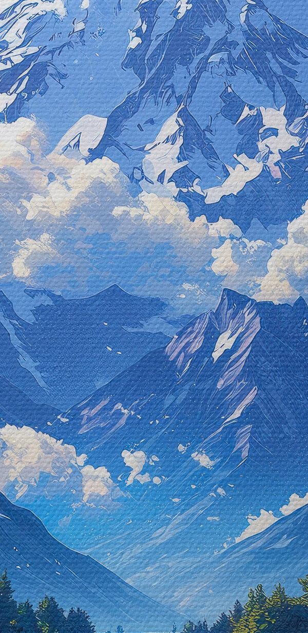Road leading to a mountain
