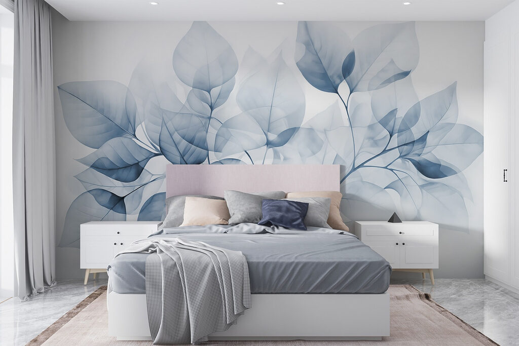 Soft leaves in delicate hues Soft leaves in delicate hues