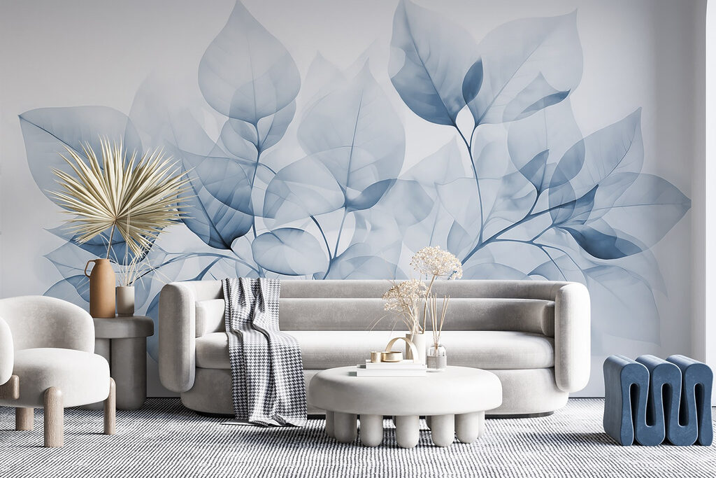 Soft leaves in delicate hues Soft leaves in delicate hues