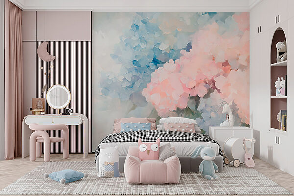 Pittura di fiori su sfondo bianco Pittura di fiori su sfondo bianco