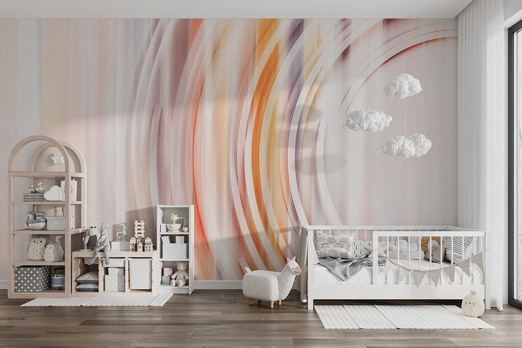 Blurry image of a swirly circle