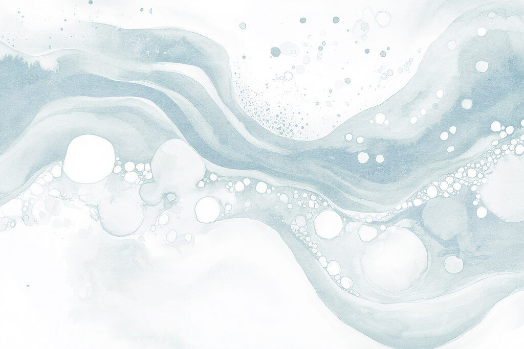 Pittura ad acquerello bianca e blu Pittura ad acquerello bianca e blu