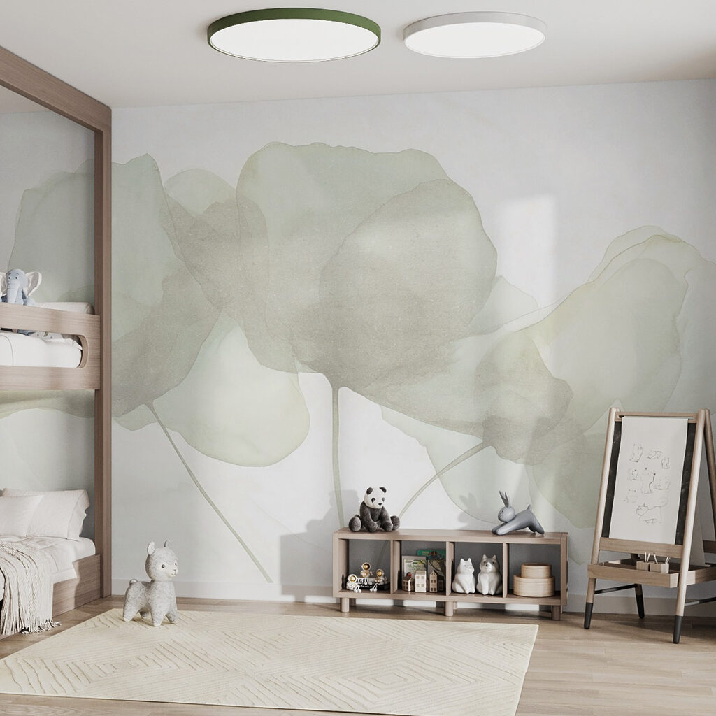 Delicate petals in soft hues