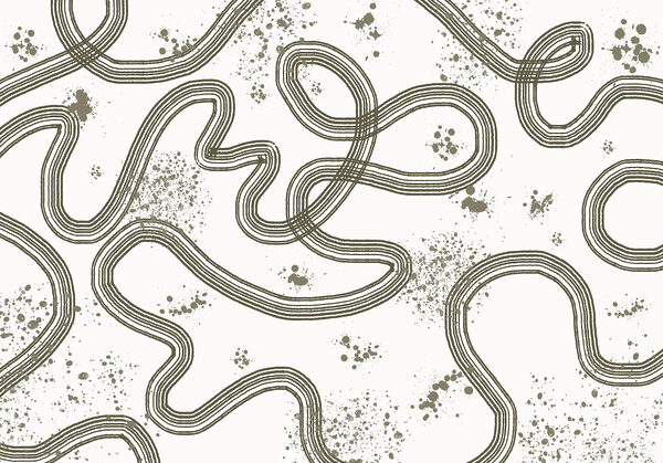 Mappa in bianco e nero di una pista da corsa Mappa in bianco e nero di una pista da corsa