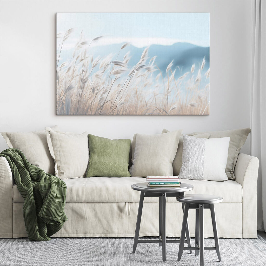 Gentle breezes through tall grass Gentle breezes through tall grass