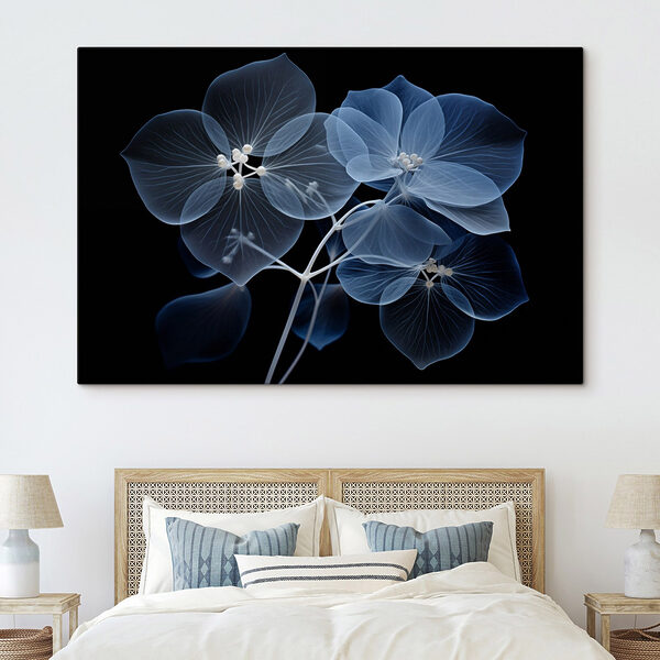 Quadri Fiori traslucidi su uno sfondo scuro (COD: s43395) Quadri Quadri Fiori traslucidi su uno sfondo scuro (COD: s43395)