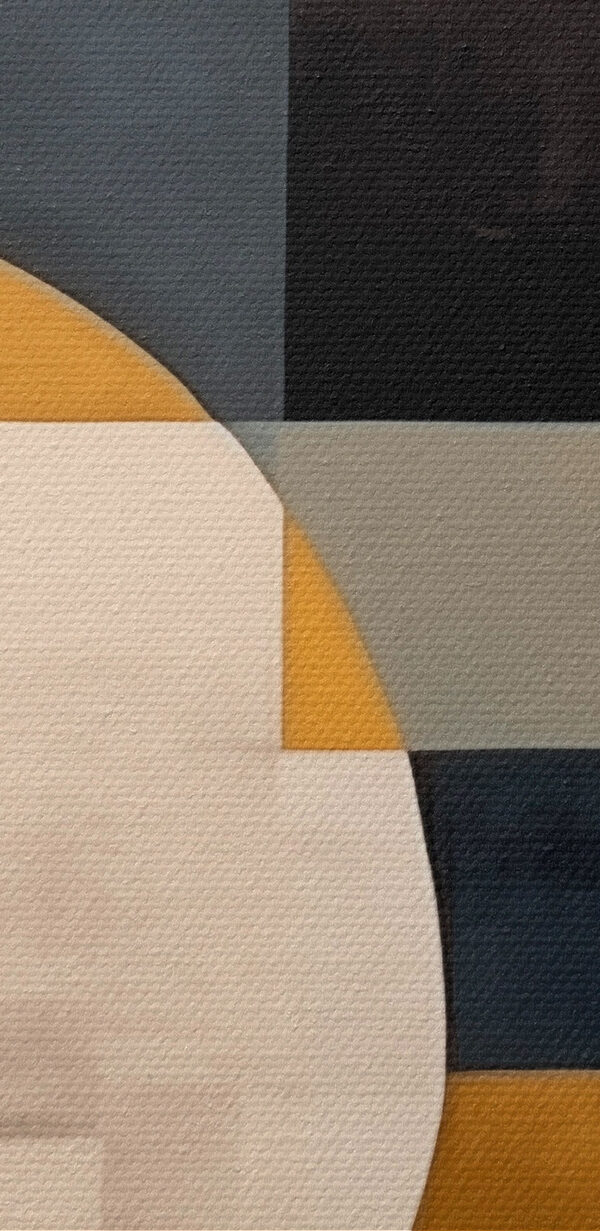 Painting of circles and lines Painting of circles and lines