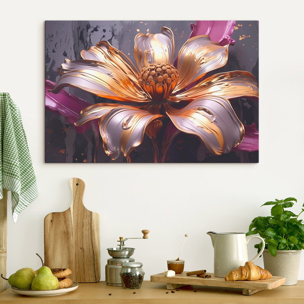 Beautiful flower with flowing petals Beautiful flower with flowing petals