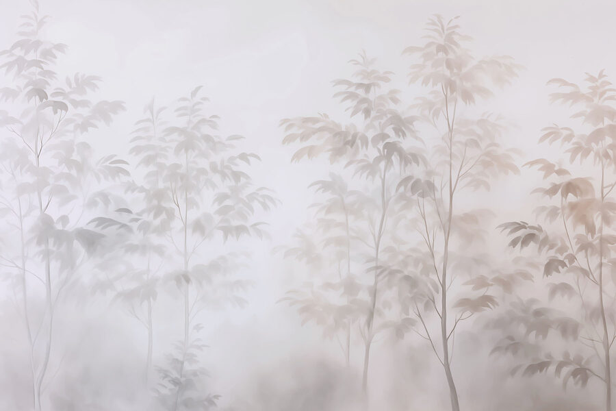 Alberi nella nebbia Alberi nella nebbia