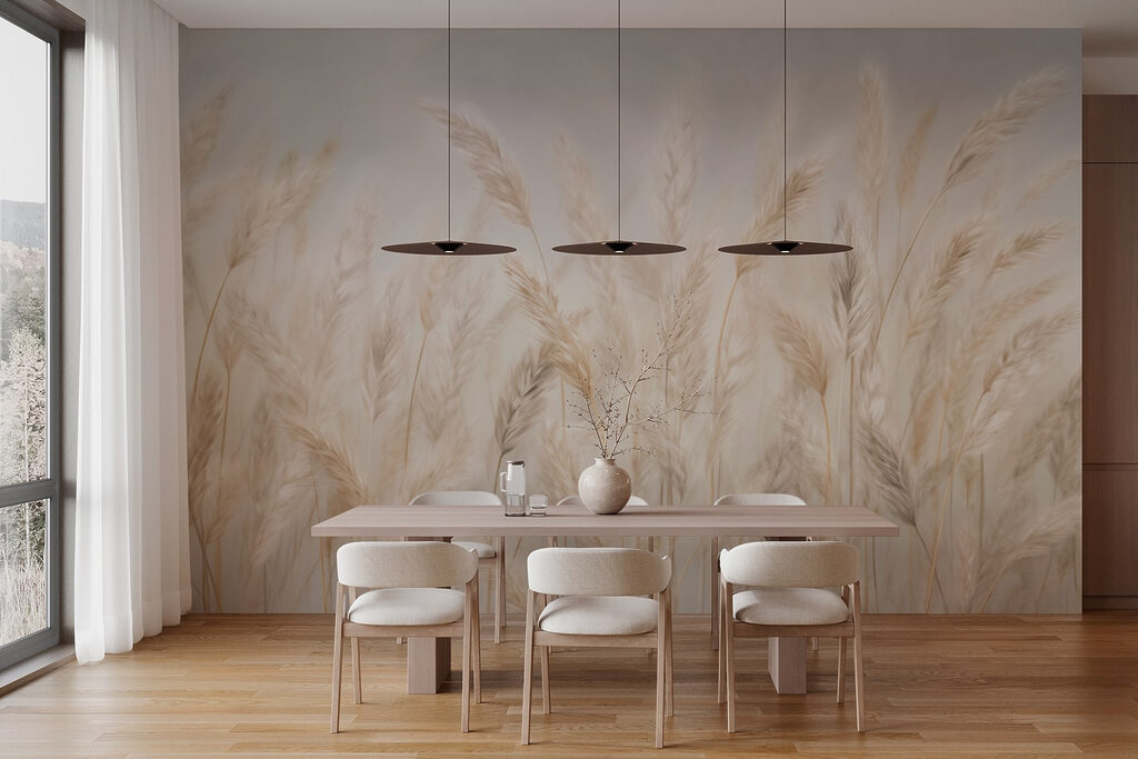 Soft grasses swaying in the breeze