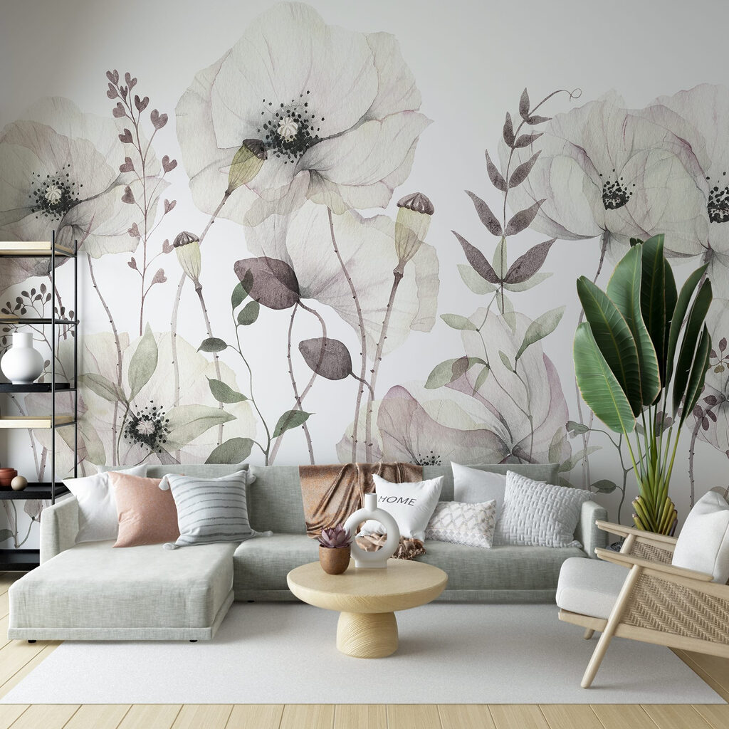 Delicate blooms in soft hues Delicate blooms in soft hues