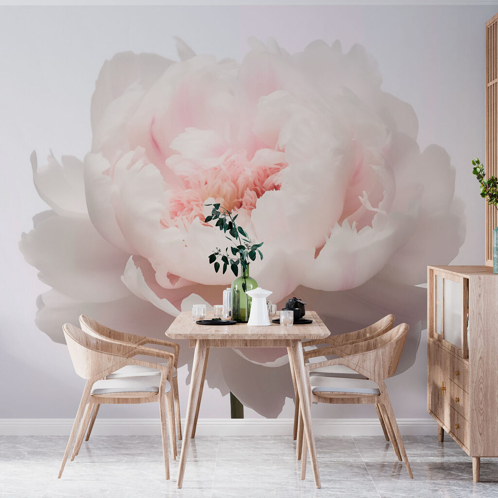 Delicate petals in soft bloom