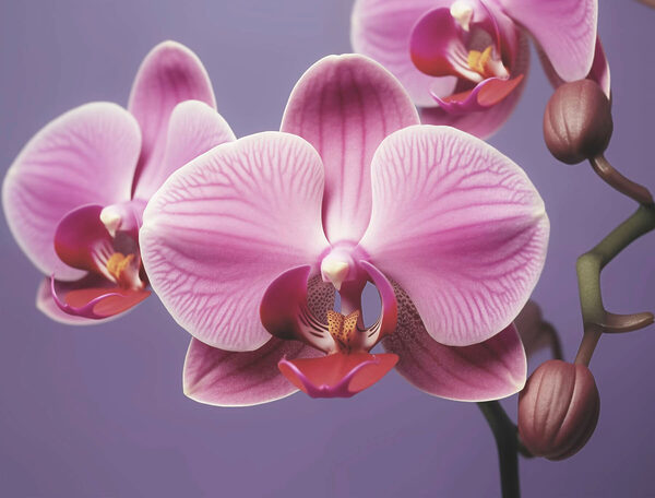 Delicate orchidee dalle tonalità tenui Delicate orchidee dalle tonalità tenui