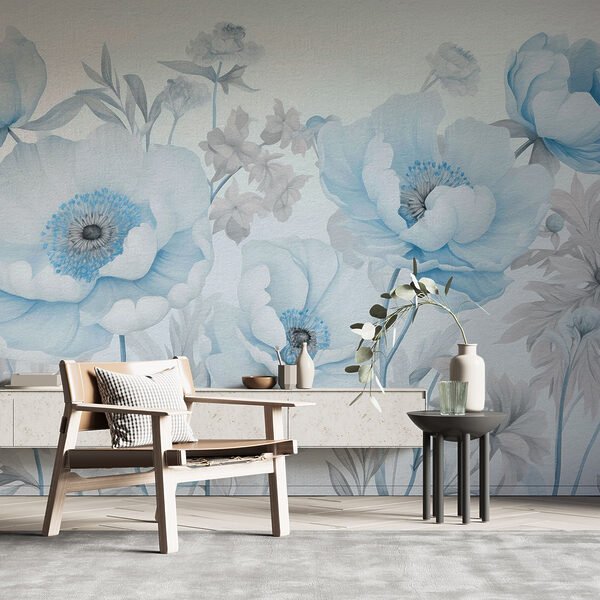 Pittura di fiori su sfondo bianco Pittura di fiori su sfondo bianco