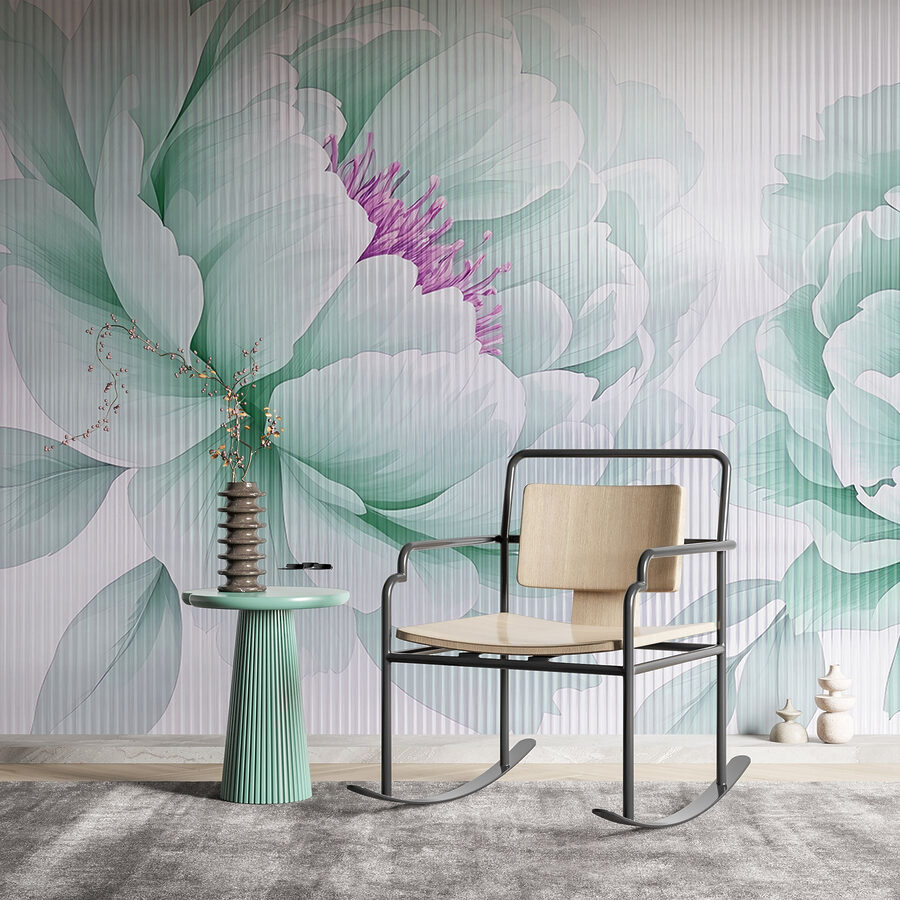 Fiori delicati in colori tenui