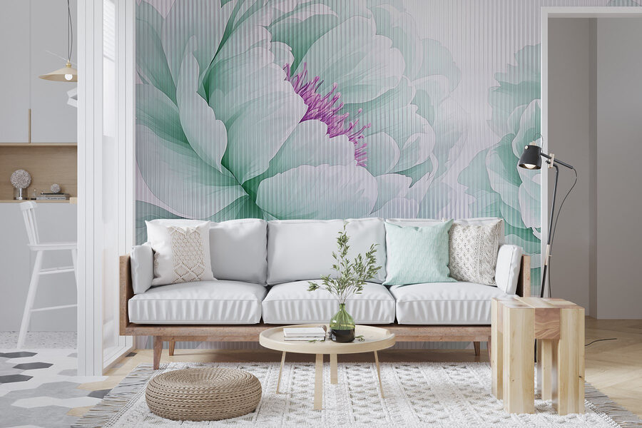 Fiori delicati in colori tenui