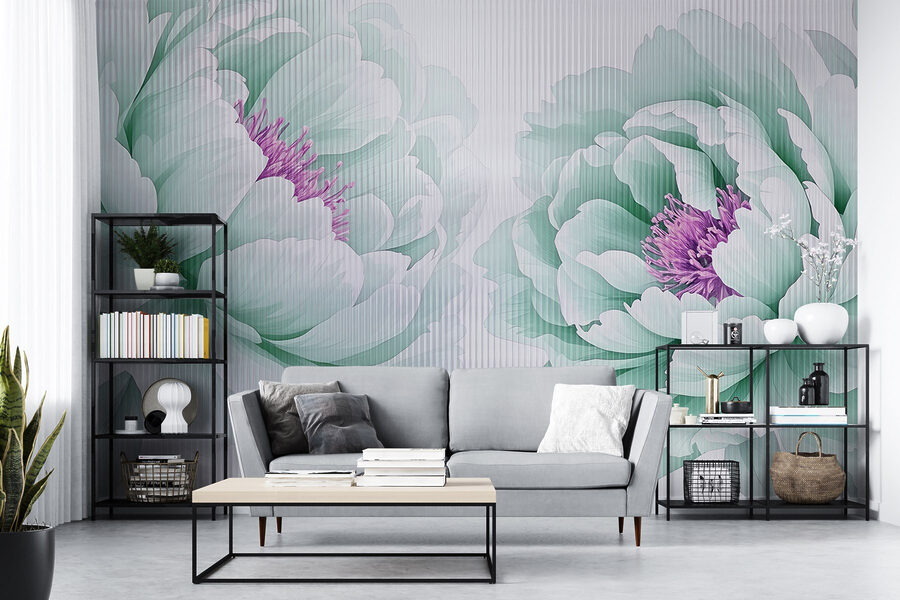 Fiori delicati in colori tenui