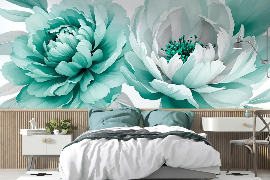 Eleganza floreale in tonalità tenui