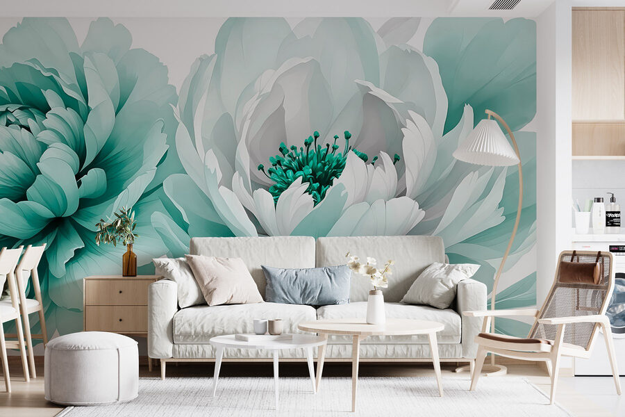 Eleganza floreale in tonalità tenui