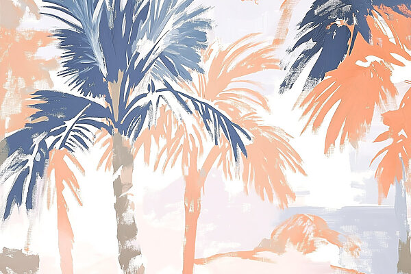 Pittura di palme Pittura di palme