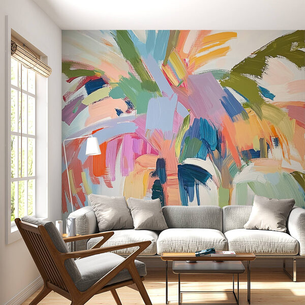 Pittura di una palma Pittura di una palma