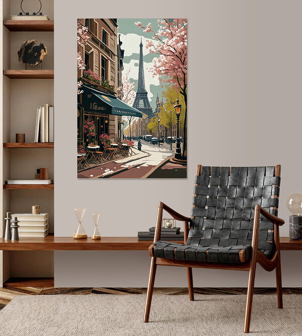 Quadri Dipinto raffigurante una strada con una torre sullo sfondo (COD: s33523) Quadri Quadri Dipinto raffigurante una strada con una torre sullo sfondo (COD: s33523)