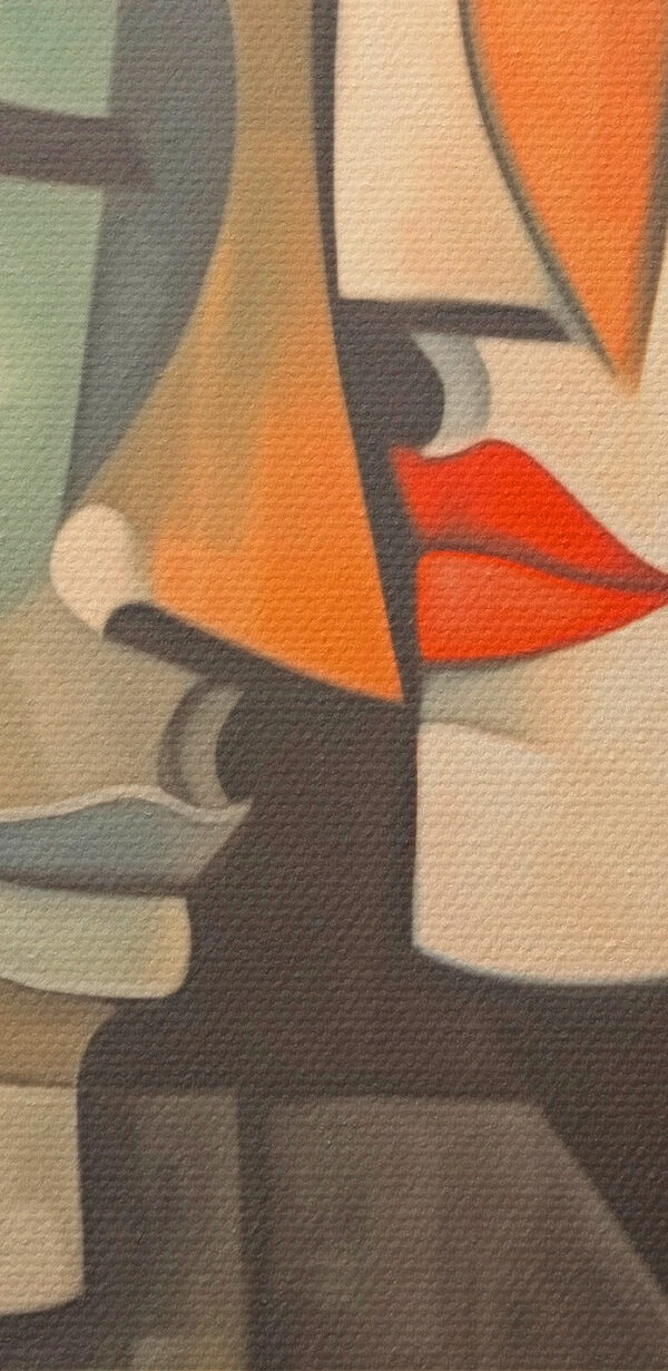 Painting of two women Painting of two women