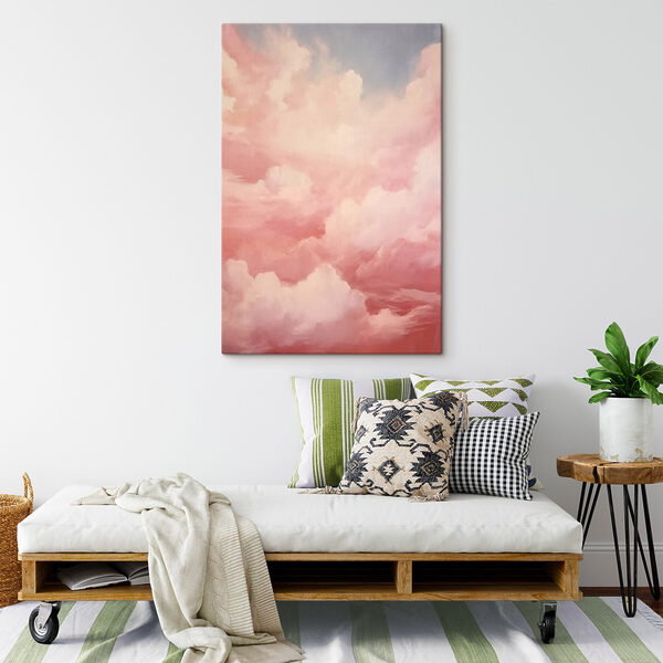 Quadri Nuvole rosa nel cielo