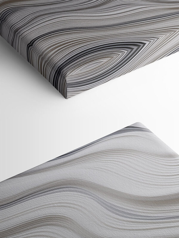 White and black wavy lines White and black wavy lines