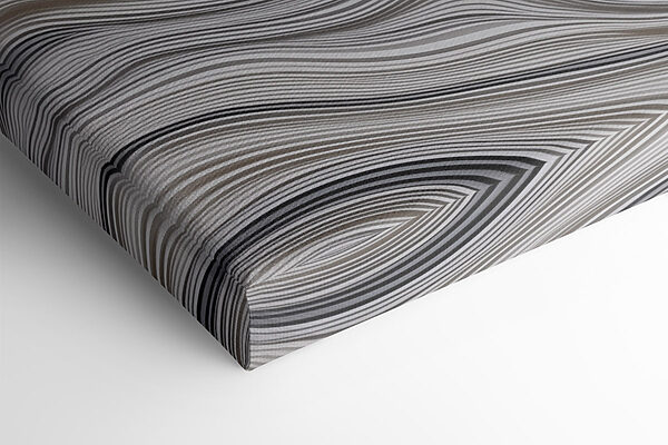 White and black wavy lines White and black wavy lines