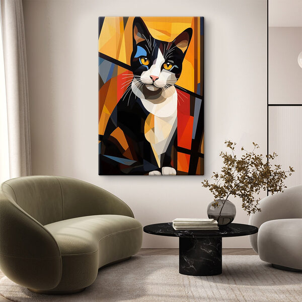 Quadri Gatto dagli occhi gialli