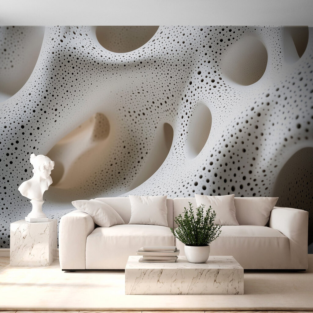 Abstract texture with intriguing patterns