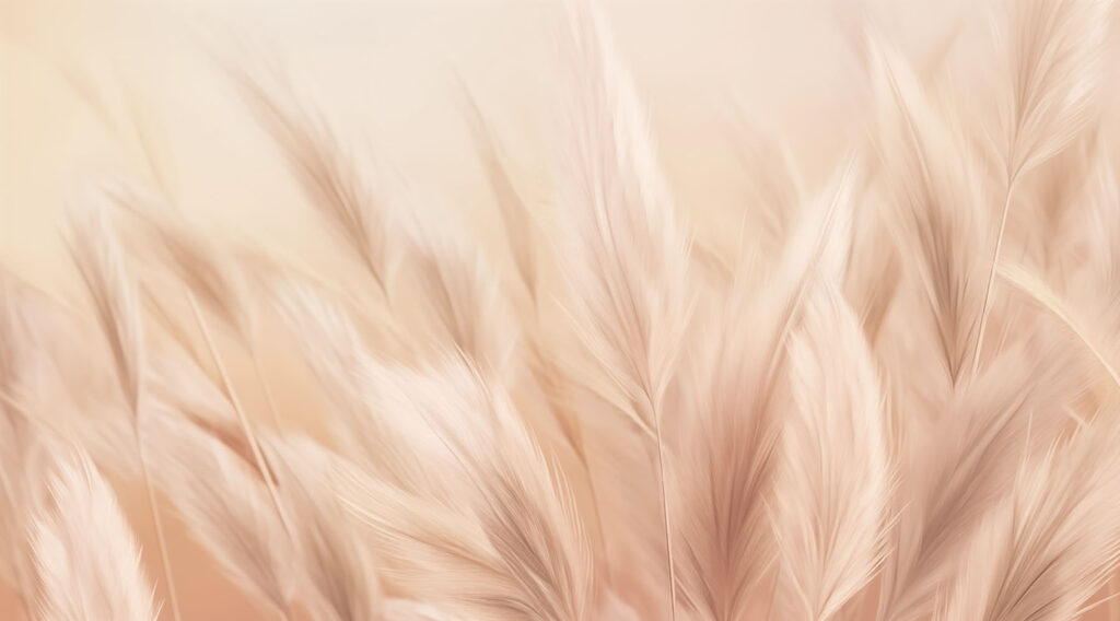 Gentle waves of soft feathers Gentle waves of soft feathers