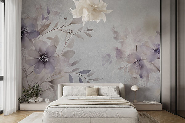 Soft petals in muted tones Soft petals in muted tones