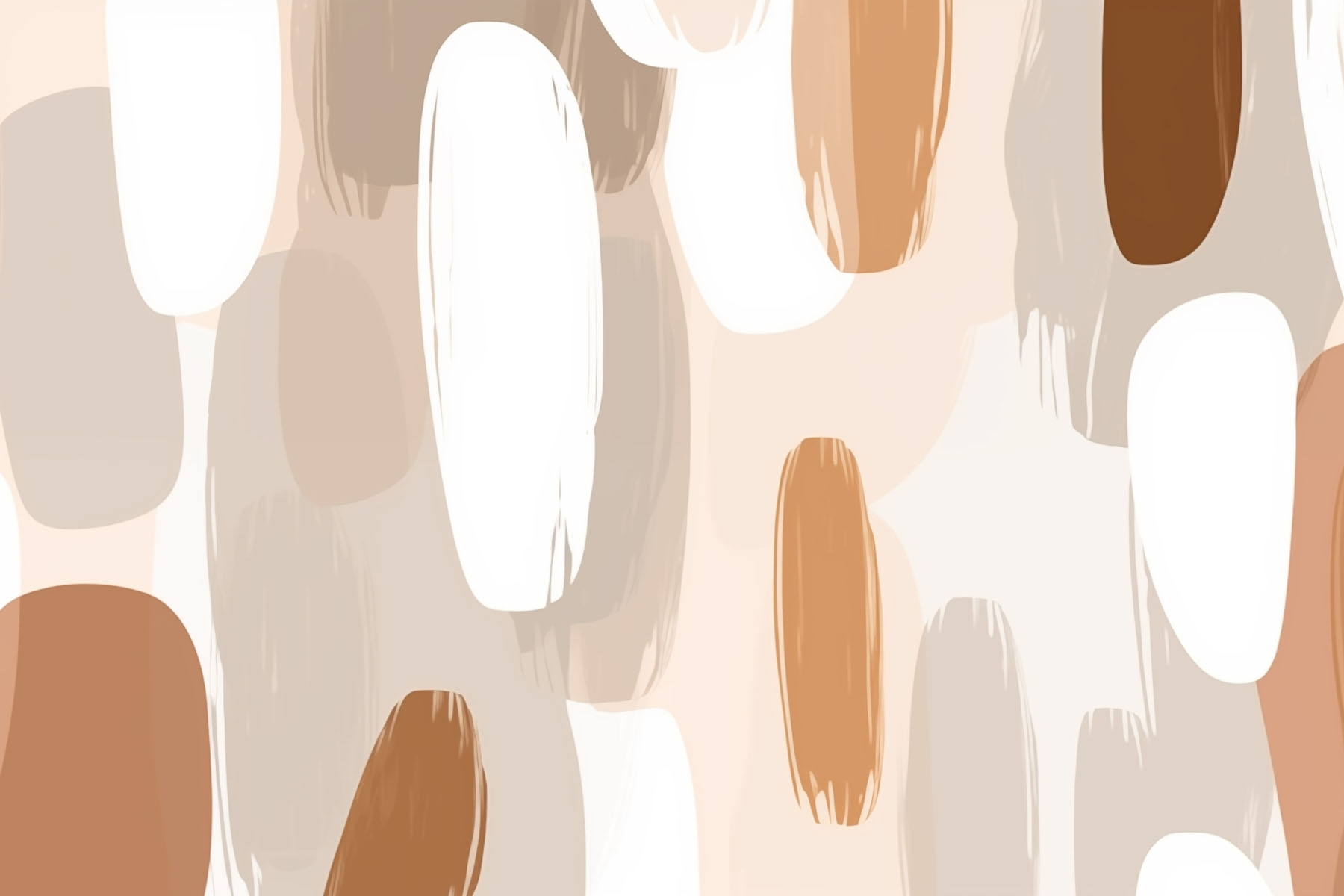 Pattern of brown and white paint