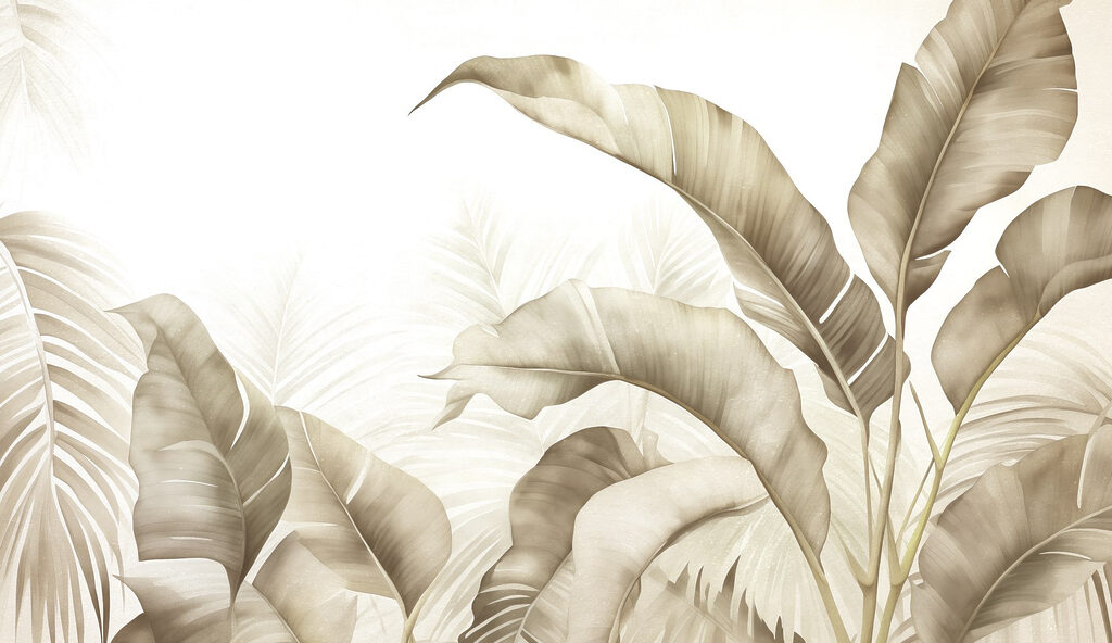 Illustrazione botanica calma e neutra. Illustrazione botanica calma e neutra.