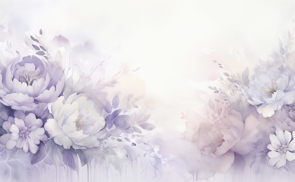Pittura di fiori e foglie Pittura di fiori e foglie