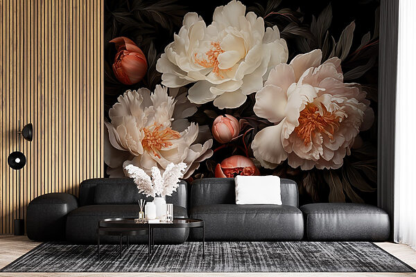 Group of white flowers