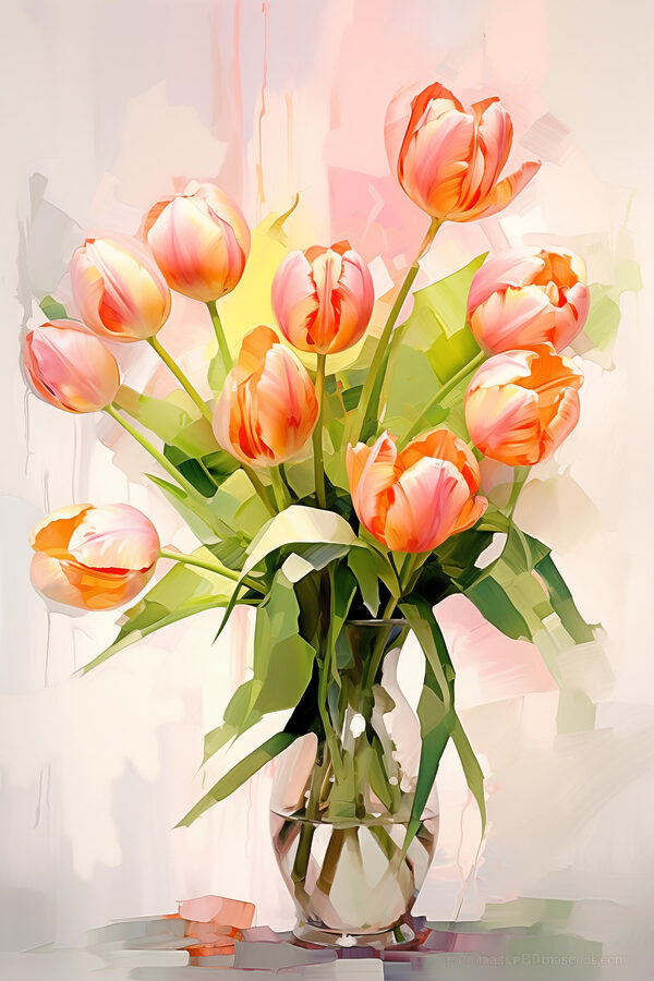 Vase of flowers