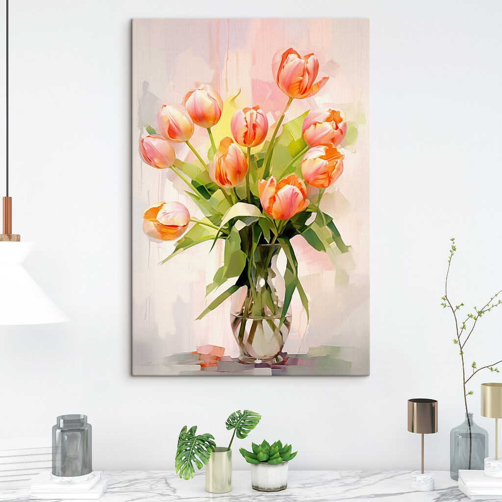 Vase of flowers